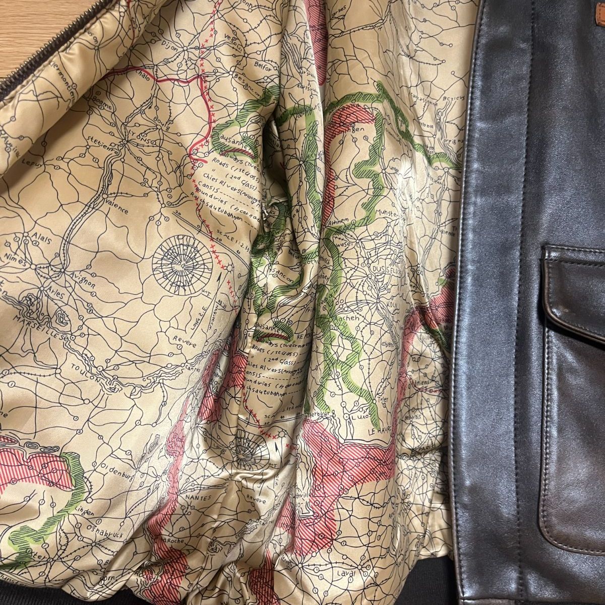 極美品】 AVIREX グレンミラー レザージャケット ブラウン ラムレザー