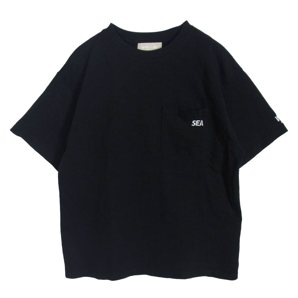 WIND AND SEA ウィンダンシー wds-o-ess-25-q4-cs-01 POCKET S/S TEE