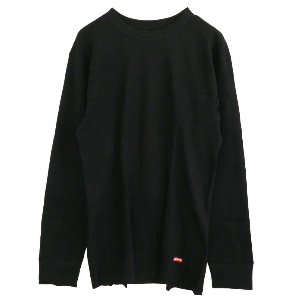 Supreme シュプリーム × HANES ヘインズ Thermal Crew クルーネック