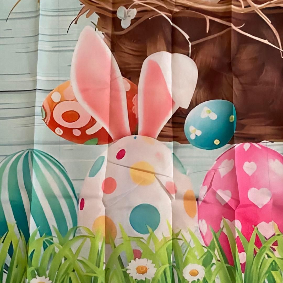 テーブルクロス イースター テーブル用品 キッチン用品 うさぎ