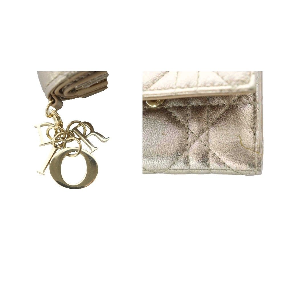 レザー ゴールド色