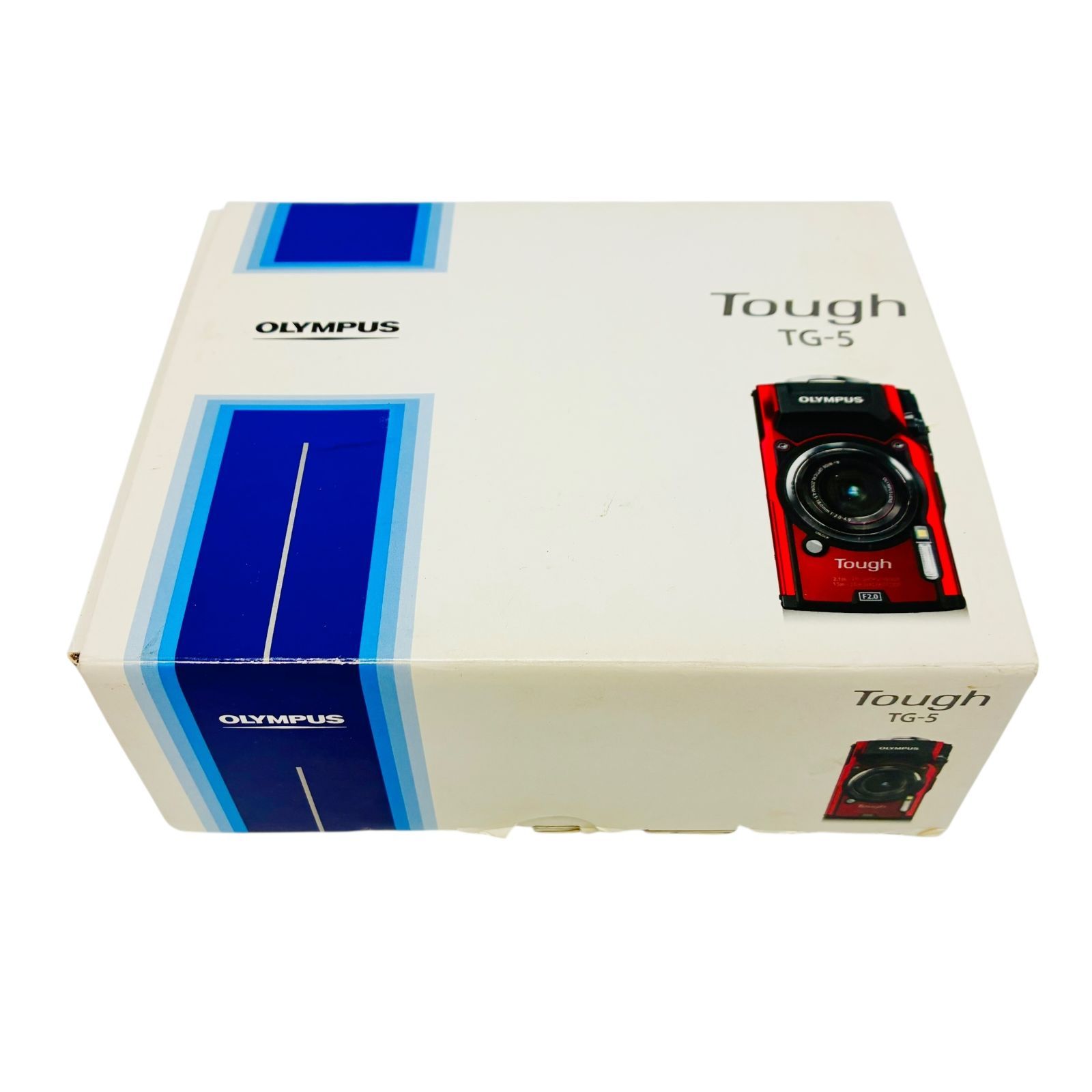 OLYMPUS Tough TG-5 レッド 防水デジタルカメラ 中古良品 完動品 4K 