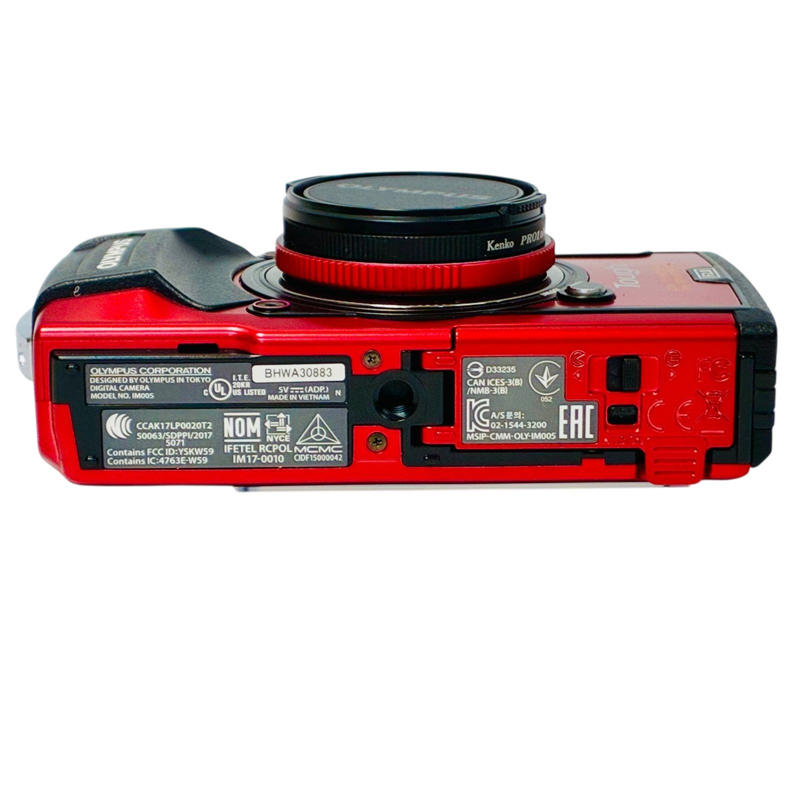 OLYMPUS Tough TG-5 レッド 防水デジタルカメラ 中古良品 完動品 4K 