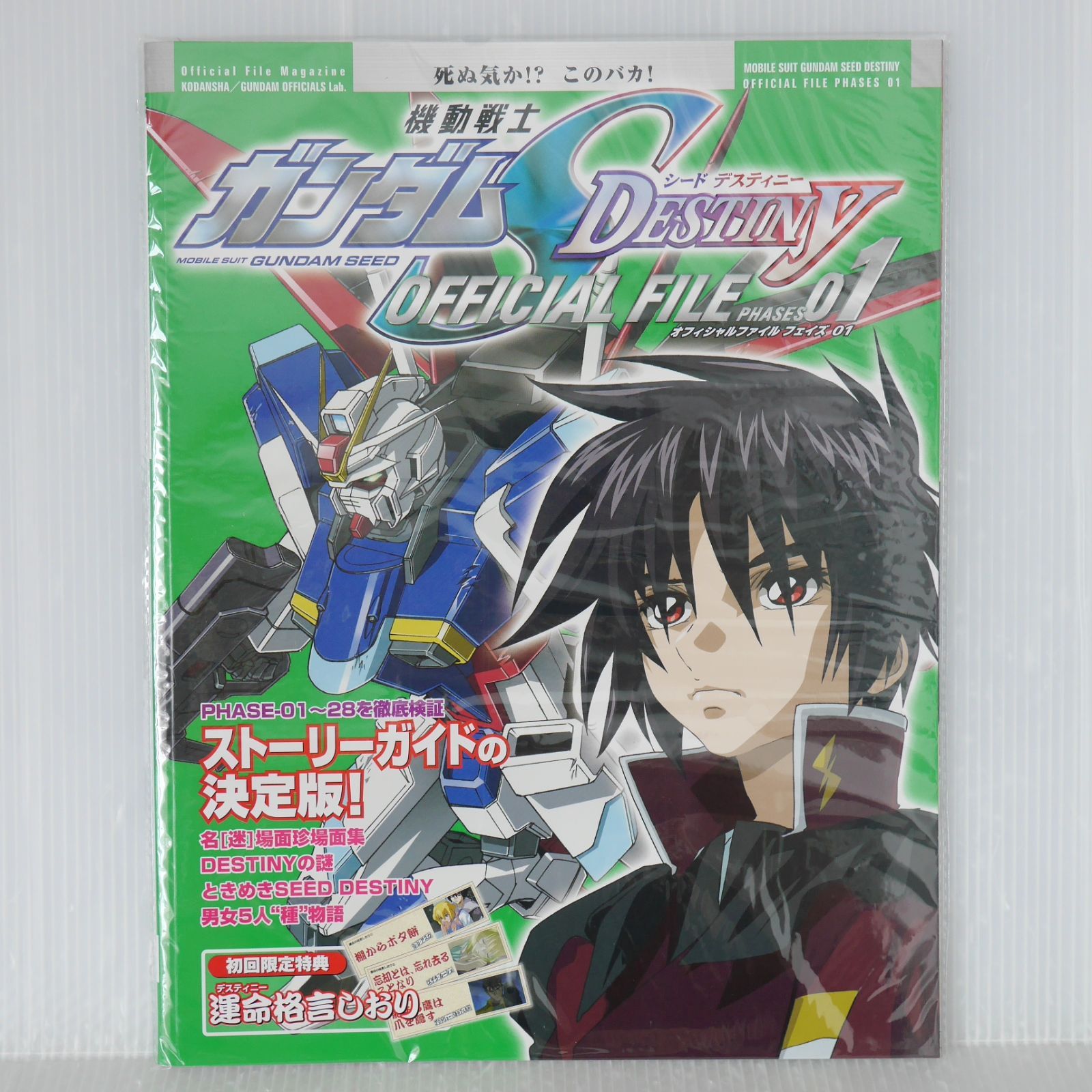 ガンダムSEED&DESTINY オフィシャルファイル セット ガンダムSEED&DESTINY オフィシャルファイル セット