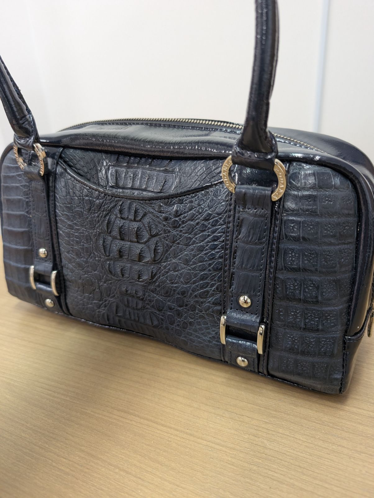 レディース 極美品 ロダニア カイマン 2way ハンドバッグ ショルダー 