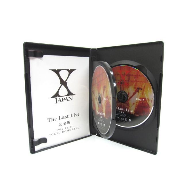 X-JAPAN THE LAST LIVE 完全版 DVD Sealed X Japan the Last Live 