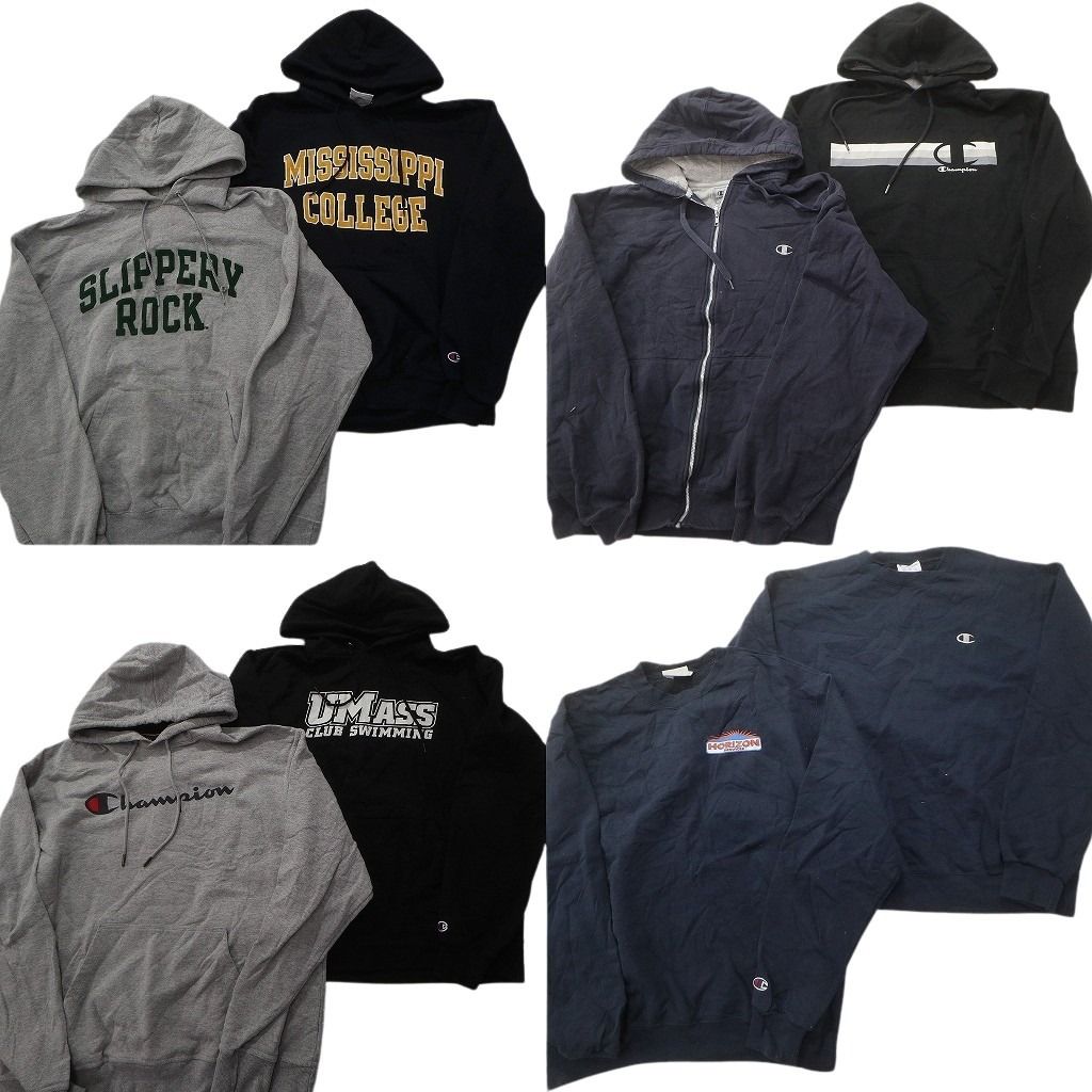 古着卸 まとめ売り チャンピオン Champion スウェット 8枚セット