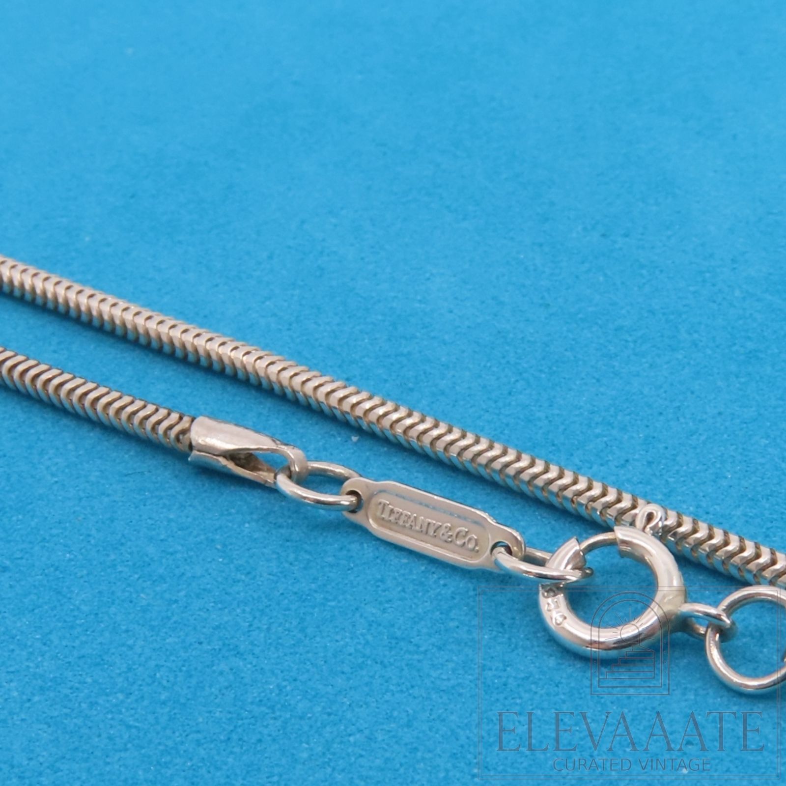 美品　オールドティファニー　 スネークチェーン ネックレス TIFFANY&Co.（ティファニー） スネークチェーン ネックレス K18YG 48.9