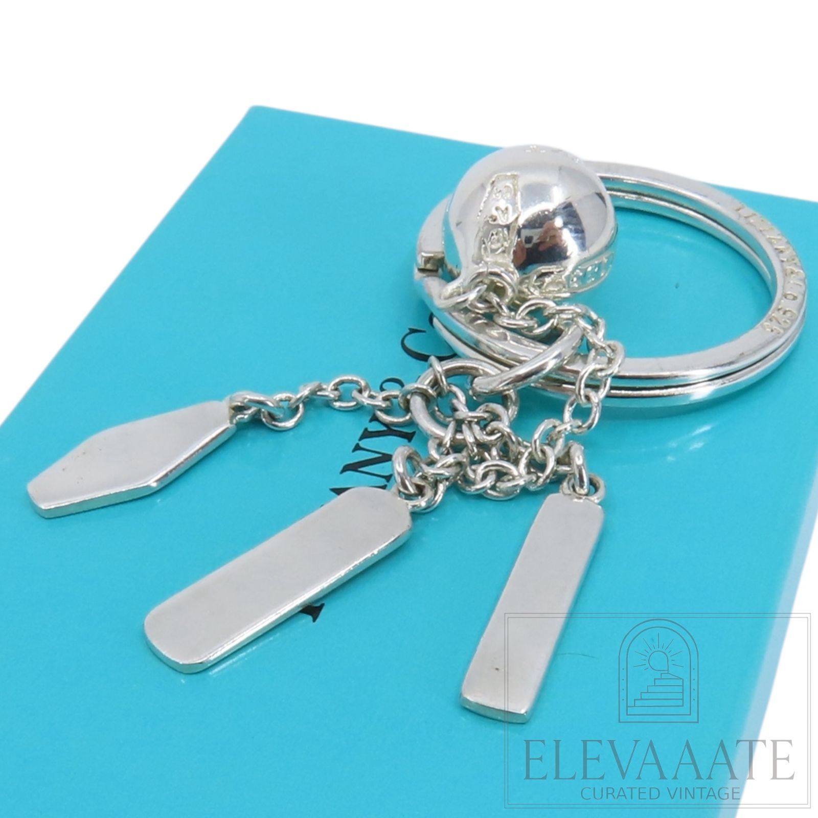 T&CO 1837 シルバー キーホルダー 希少 美品 Tiffany&Co. ヴィンテージ ティファニー 1837 T＆CO