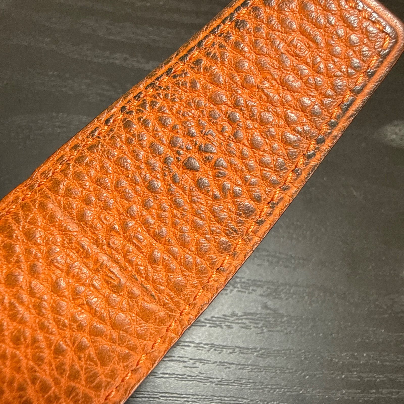 HERMES エルメス コンスタンスリバーシブルベルト85 ゴールドカラー