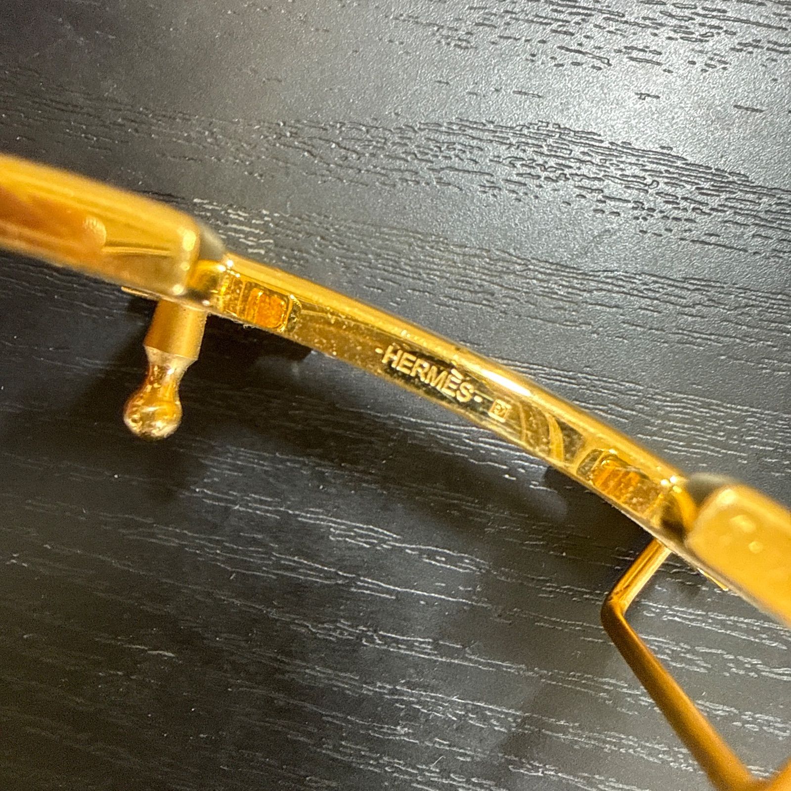  HERMES エルメス コンスタンスリバーシブルベルト85 ゴールドカラーバックル ブラック|オレンジ ユニセックス ベルト 小物