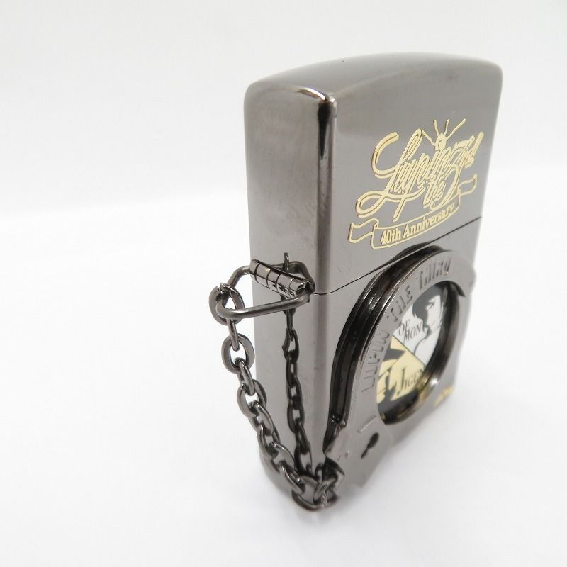 【瀬戸大橋店】 中古 ZIPPO | ジッポ ライター ルパン三世 40Anniversary zippo 五右衛門 次元 未発火 - ブラック 【134】 瀬戸大橋店】 中古 ZIPPO | ジッポ ライター ルパン三世 40Anniversary