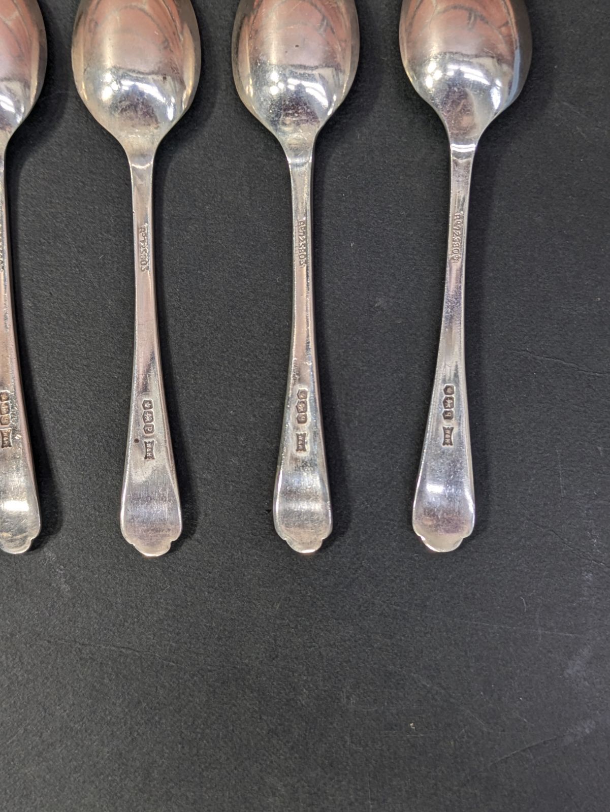 1972年 イギリス シェフィールド 刻印有 ティースプーン ６本セット イギリス製シルバースプーン 6本セット ティースプーン コーヒー