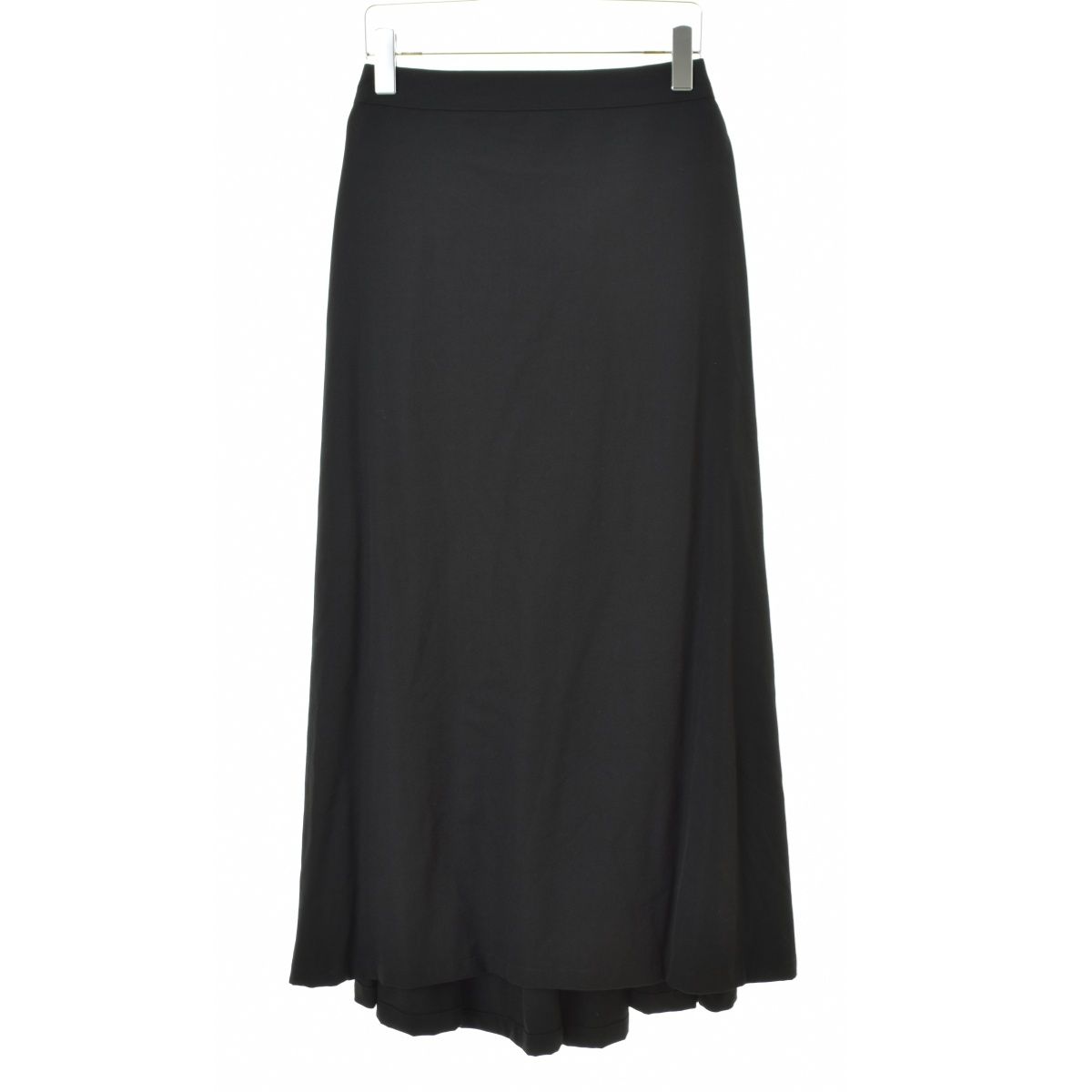 リミフゥ　ギャバジン　スカート LIMIfeu】ウールギャバジン バックギャザーマキシスカート - メルカリ