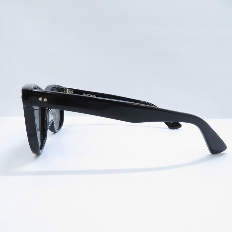【瀬戸大橋店】 中古 MINEDENIM | マインデニム サングラス × KANEKO OPTICAL Wellington Type.01 - ブラック 【116】 瀬戸大橋店】 中古 MINEDENIM | マインデニム サングラス × KANEKO