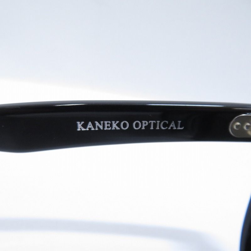 【瀬戸大橋店】 中古 MINEDENIM | マインデニム サングラス × KANEKO OPTICAL Wellington Type.01 - ブラック 【116】 瀬戸大橋店】 中古 MINEDENIM | マインデニム サングラス × KANEKO