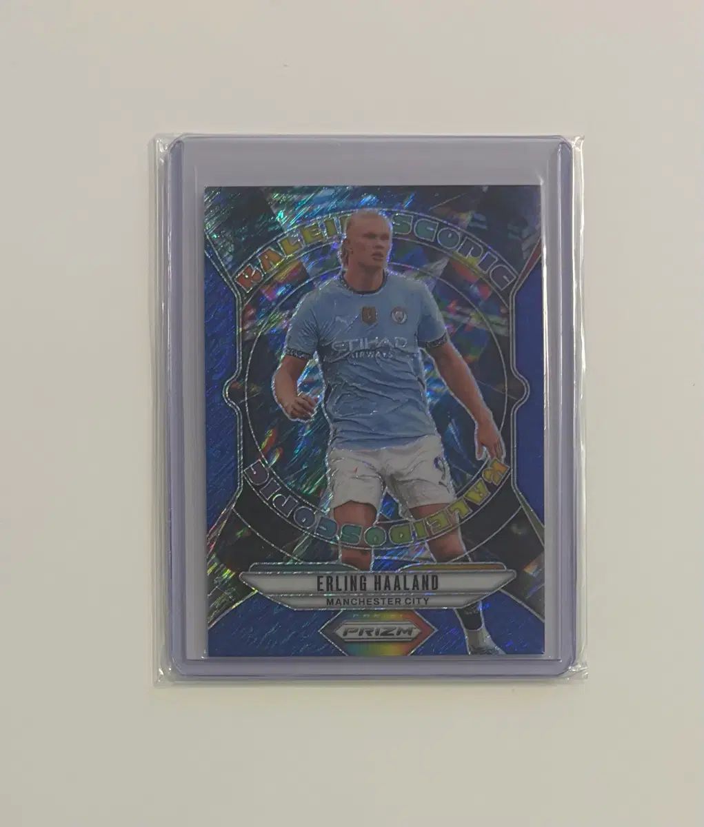 マンチェスターシティ ハーランド 2025-25 EPL プリズム カレイドスコピック ブルーシマー |8