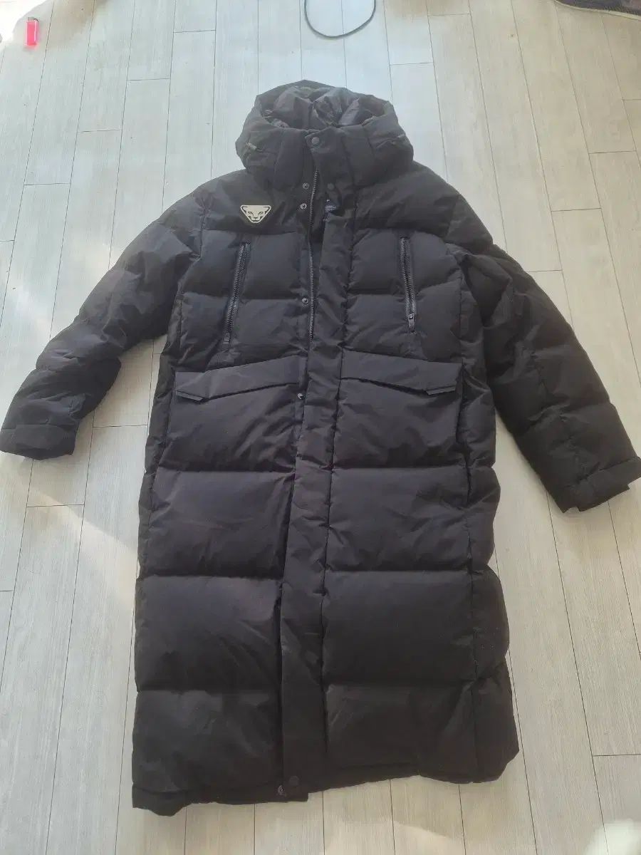 DYNAFIT ロングダウンジャケット ブラック M 95