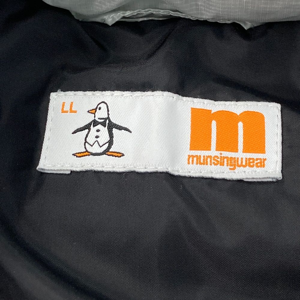 サイズ：LL MUNSING WEAR マンシングウェア 中綿ジャケット 総柄