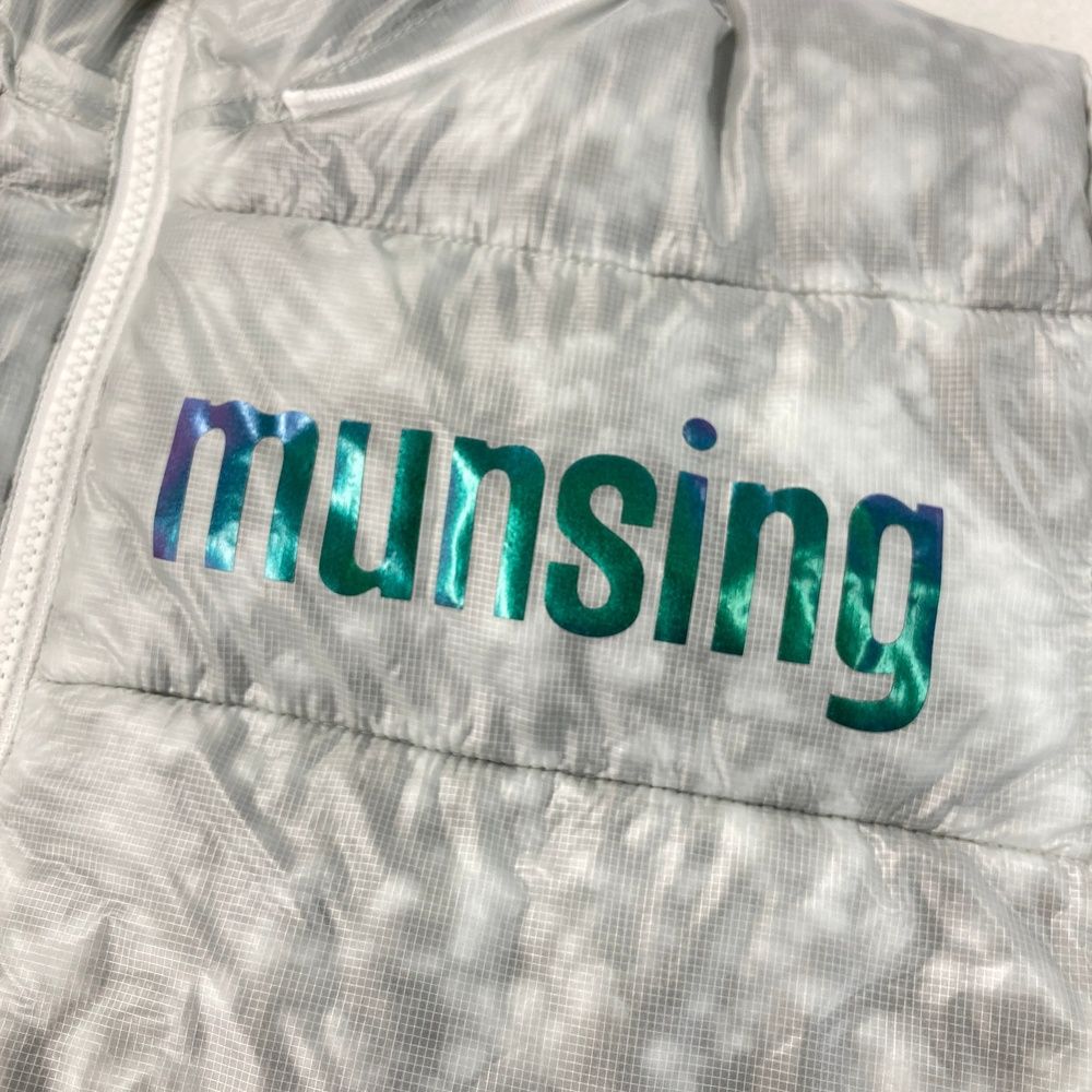 サイズ：LL MUNSING WEAR マンシングウェア 中綿ジャケット 総柄