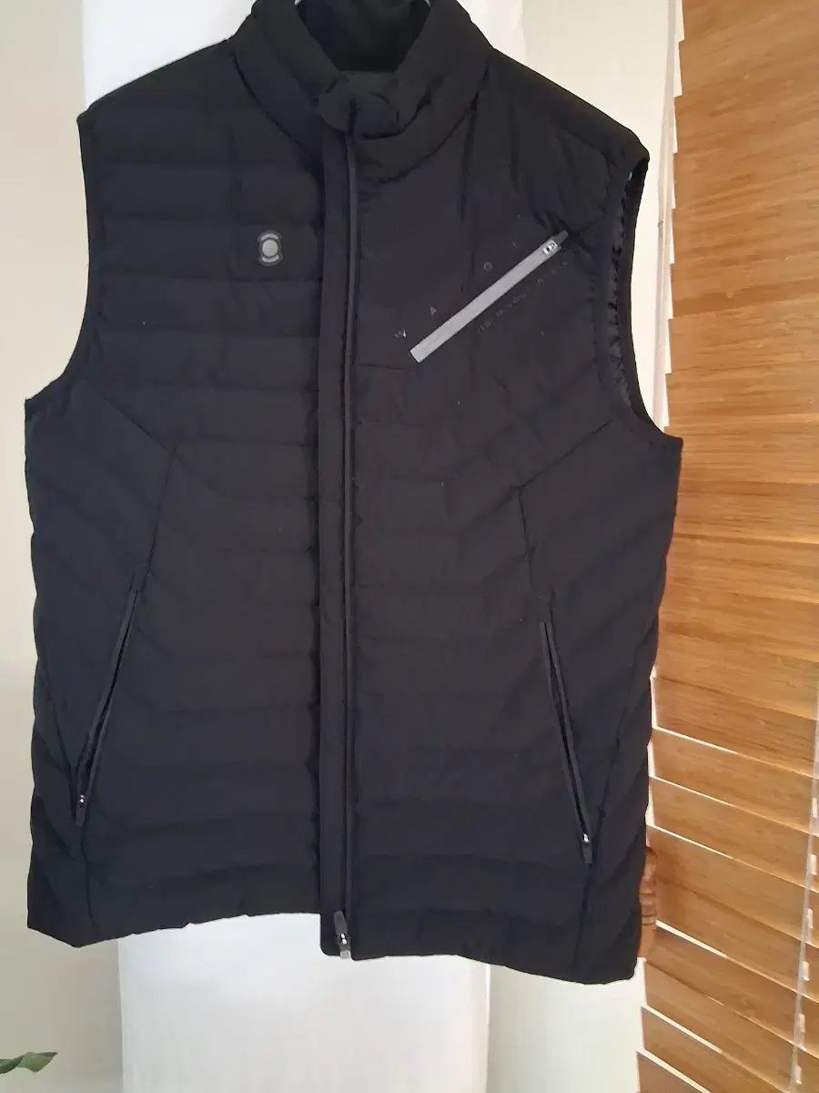 WIDE ANGLE ワイドアングル メンズ ブラック ダウン ベスト