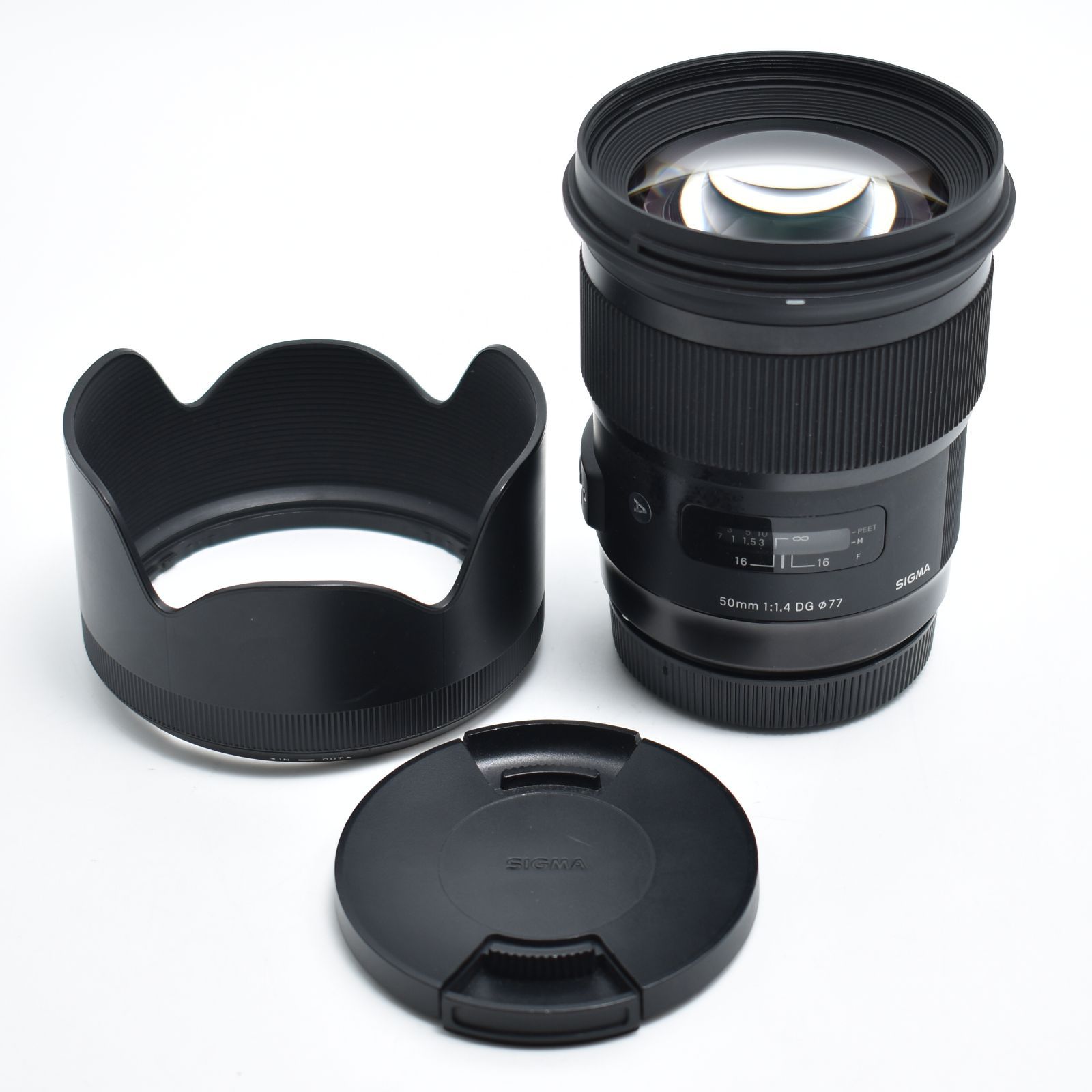 B 10799 シグマ Sigma レンズ 50 mm F 1.4 DG HSM Canon キヤノン EFマウント 単焦点 標準 フルサイズ 一眼レフ用 Art
