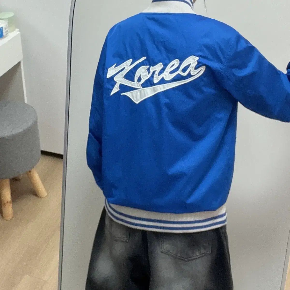 NIKE ナイキ 野球 韓国国家代表 ブルー スタジャン ジャケット