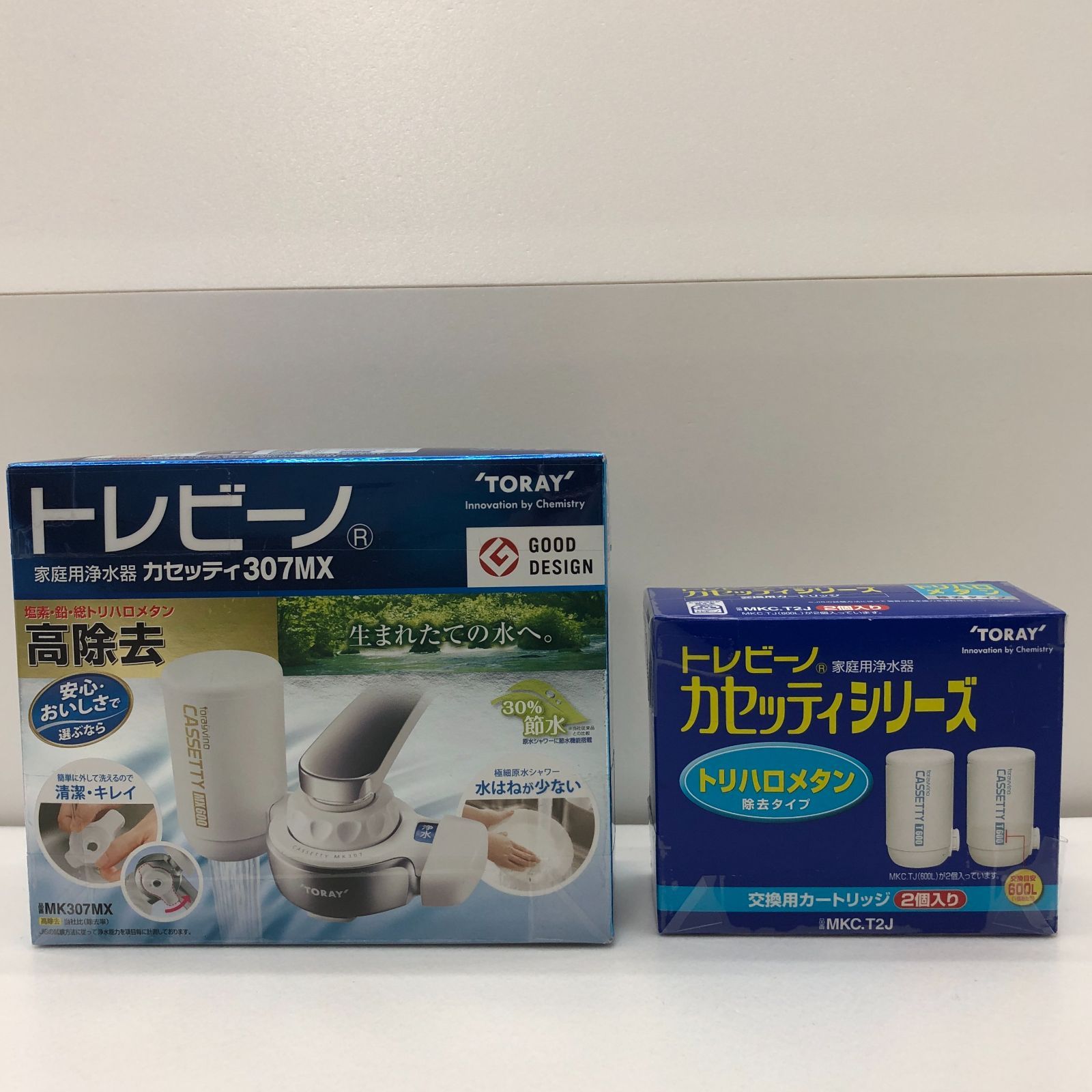 TORAY 浄水器 307MX 本体 カートリッジ 5個セット Amazon.co.jp: 【セット買い】東レ トレビーノ 浄水器カ セッティ