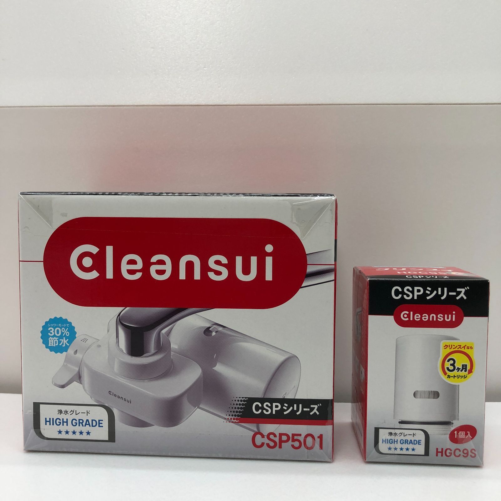 新品】Cleansui クリンスイ 蛇口直結型浄水器 CSP501 カートリッジ1個