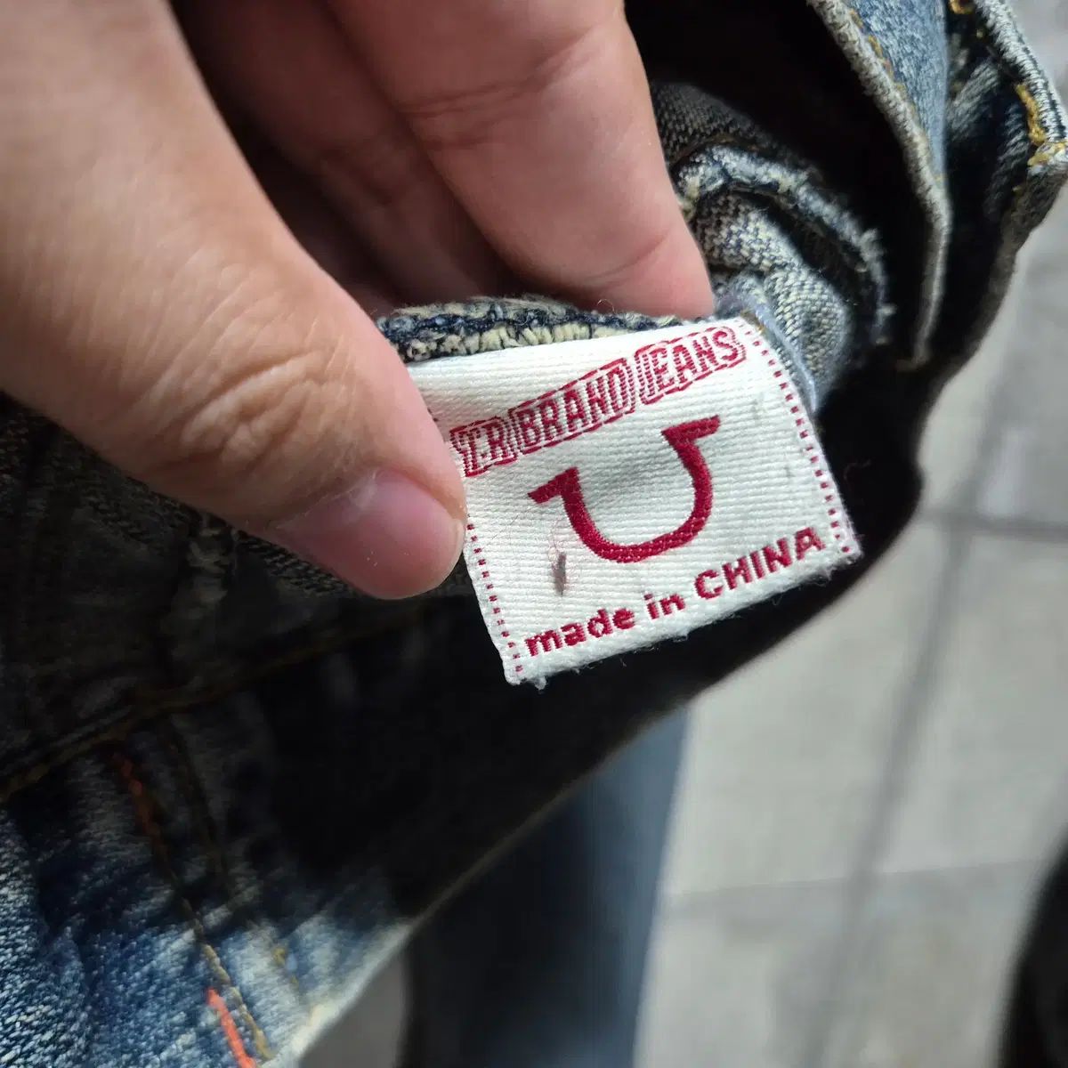 TRUE RELIGION（トゥルーレリジョン） [並行輸入品] 蹄ロゴポケット 