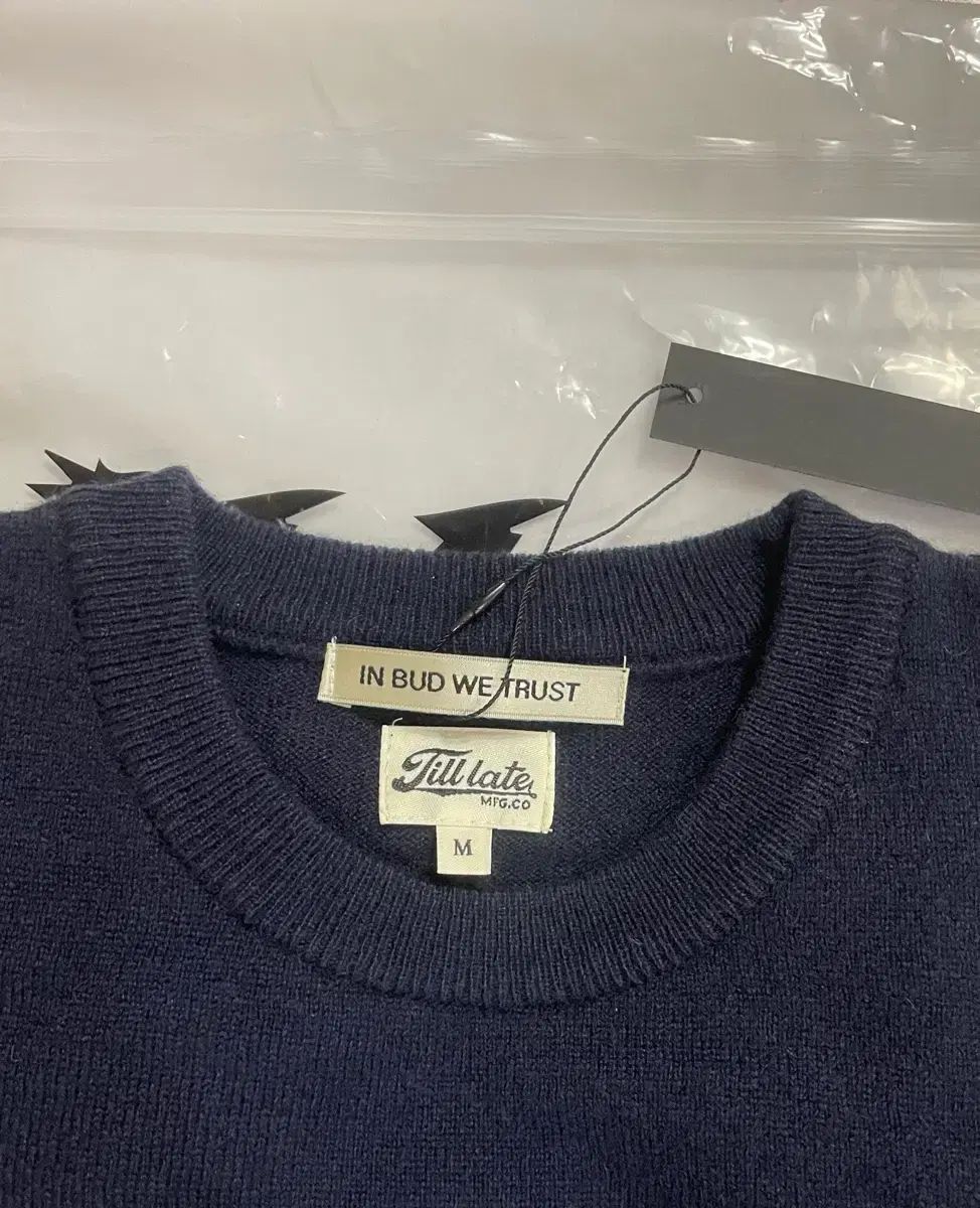 M 뤡코즈 カシミア ニット ネイビー ニット セーター トップス メンズ