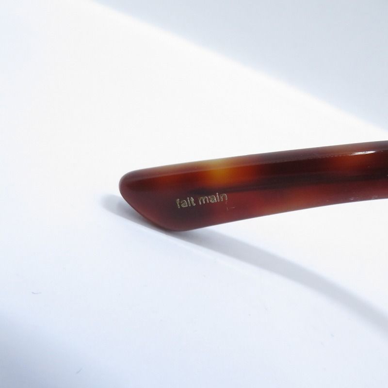 【瀬戸大橋店】 中古 Lesca LUNETIER | レスカルネティエ  guru 伊達メガネ - ブラウン 【116】 瀬戸大橋店】 中古 Lesca LUNETIER | レスカルネティエ guru 伊達