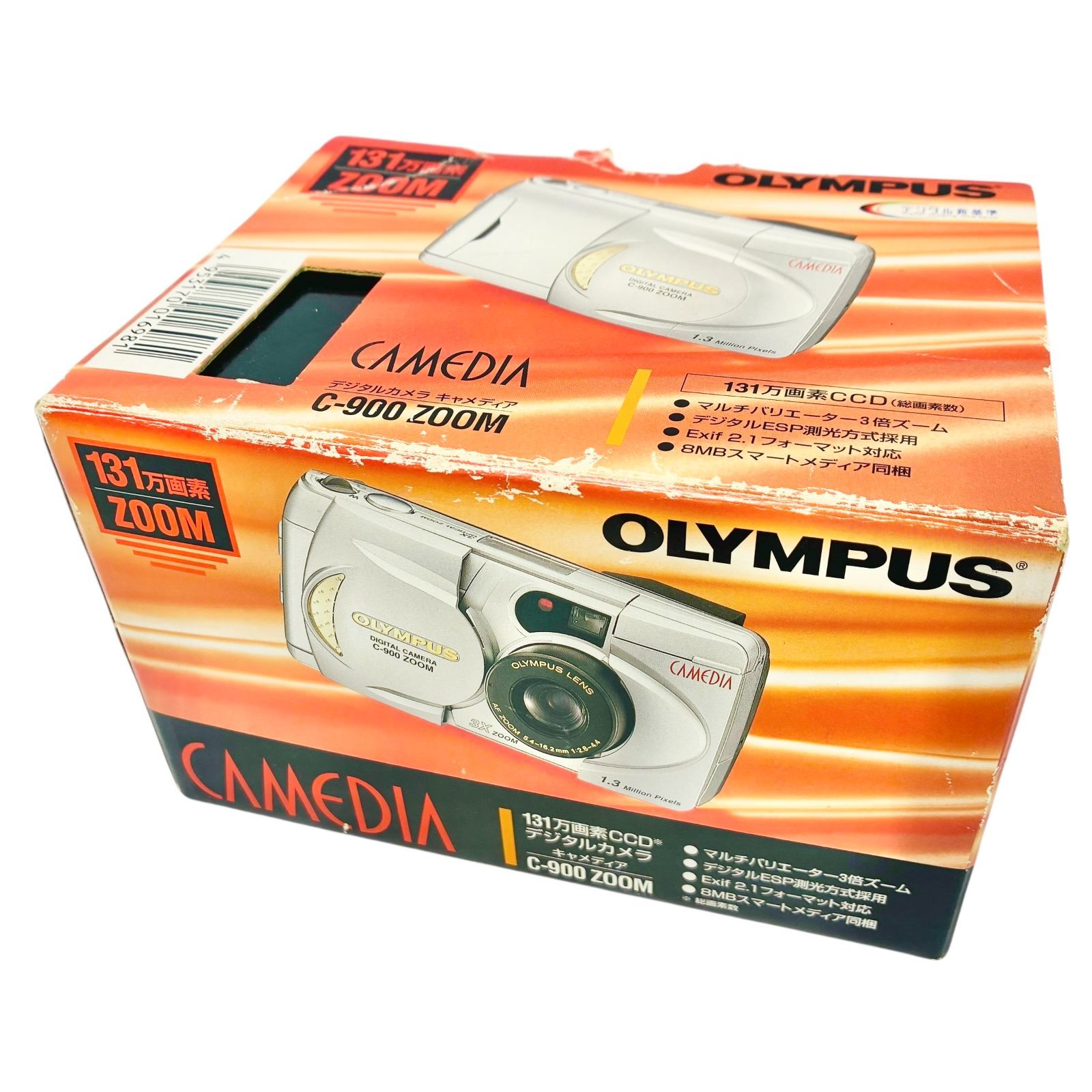 OLYMPUS C-900 オールドデジカメ OLYMPUS - 【希少】オリンパス CAMEDIA C-900 ZOOM オールドデジカメの