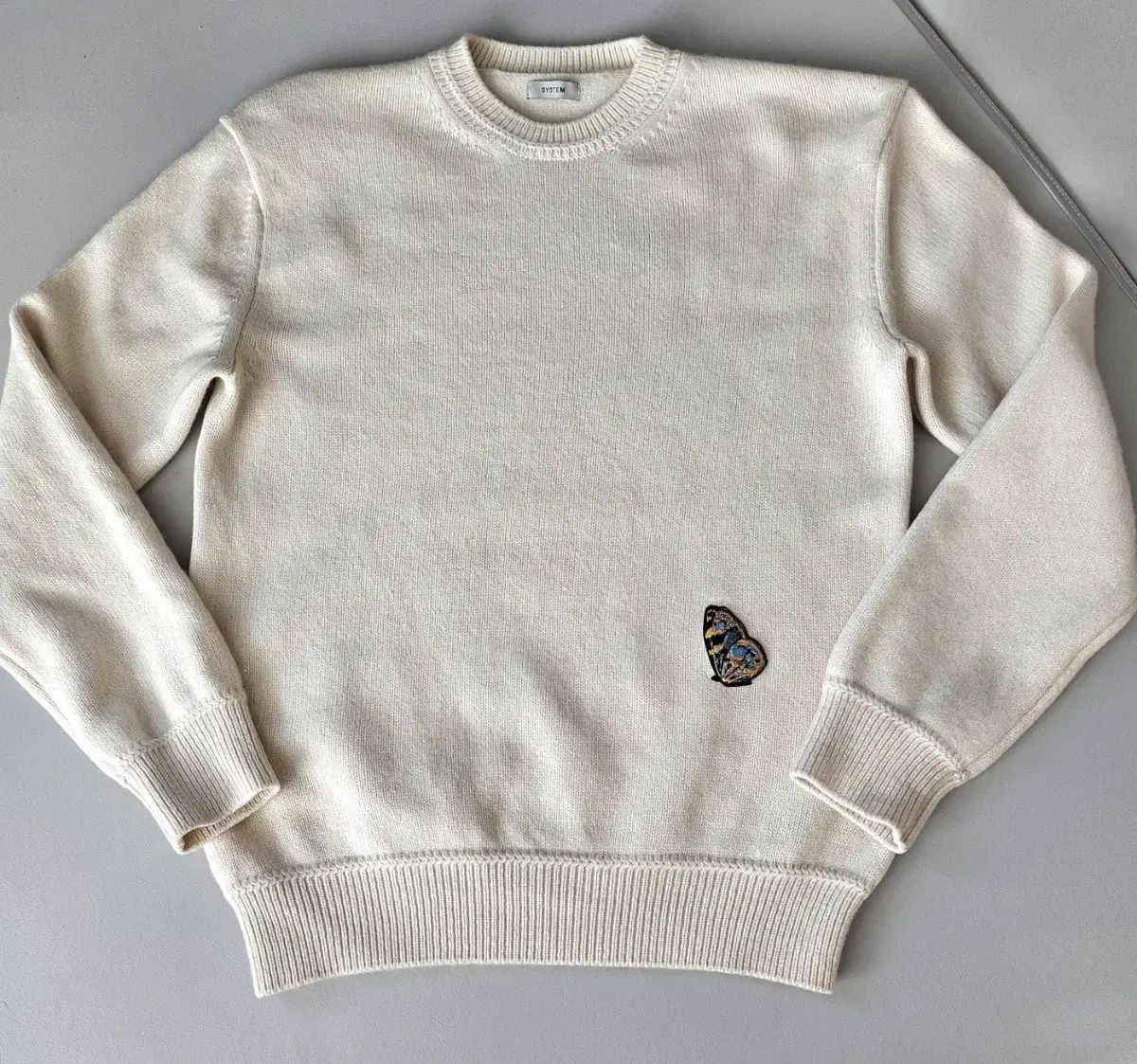 SYSTEM homme ウールカシミア ニット