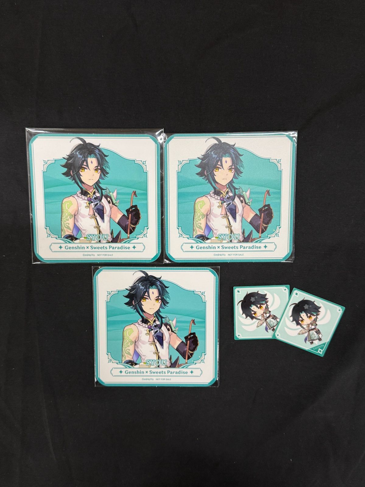 原神 スイパラ コースター フードタグ 書き下ろし 魈 2601113 - メルカリ