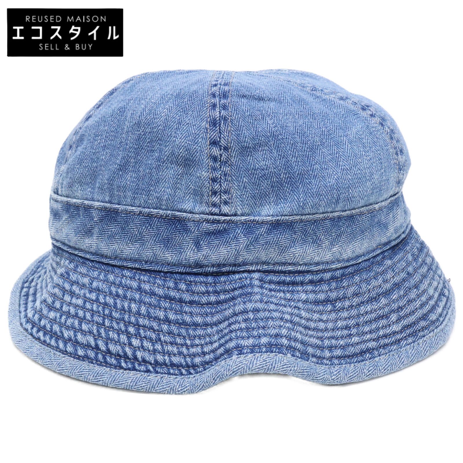 【新品タグ付き】RRL バケットハット RRL ダブルアールエル インディゴ コットンリネン バケットハット