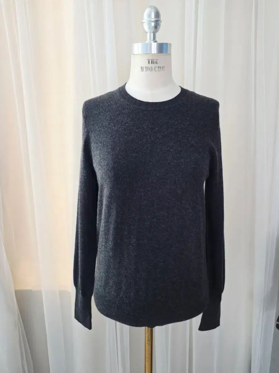 n 05 イサベル マラン 基本 グレー ウール カシミア ニット セーター