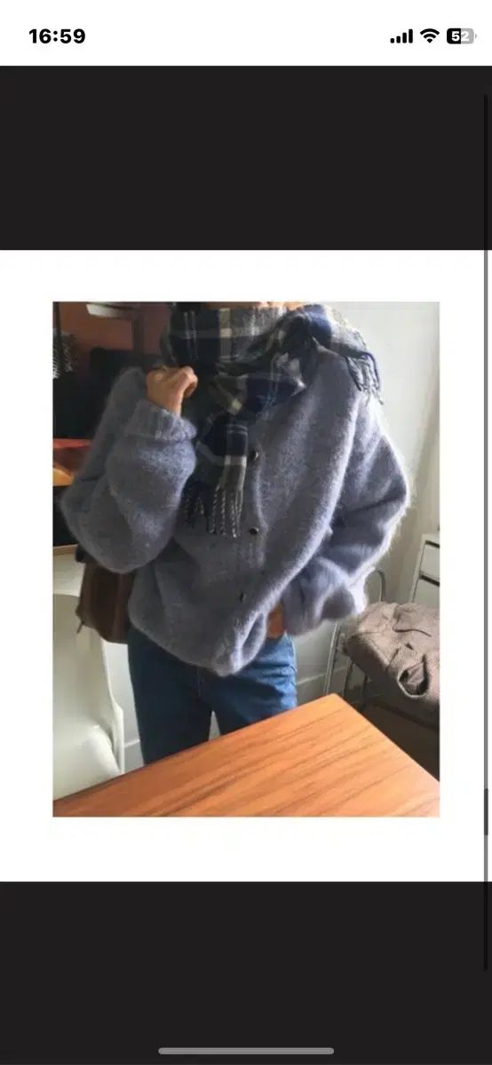 シエンヌ ウール CHECK マフラー