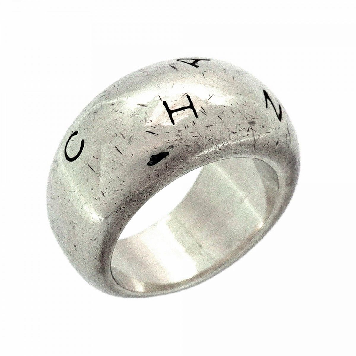 5 jpb 0680 シャネル リング シャネルロゴ シルバー925 11号 レディース