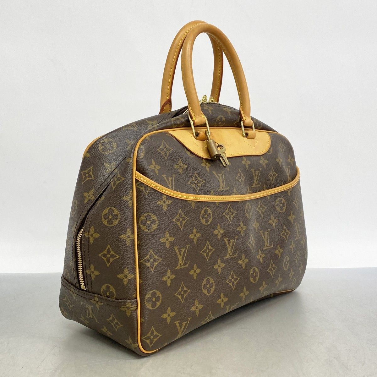 6ab0998】ルイヴィトン ハンドバッグ モノグラム ドーヴィル M47270