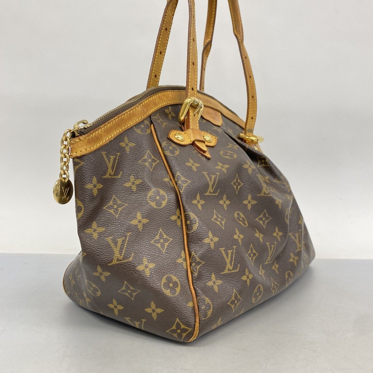 6ab1032】ルイヴィトン ハンドバッグ モノグラム ティヴォリGM M40144