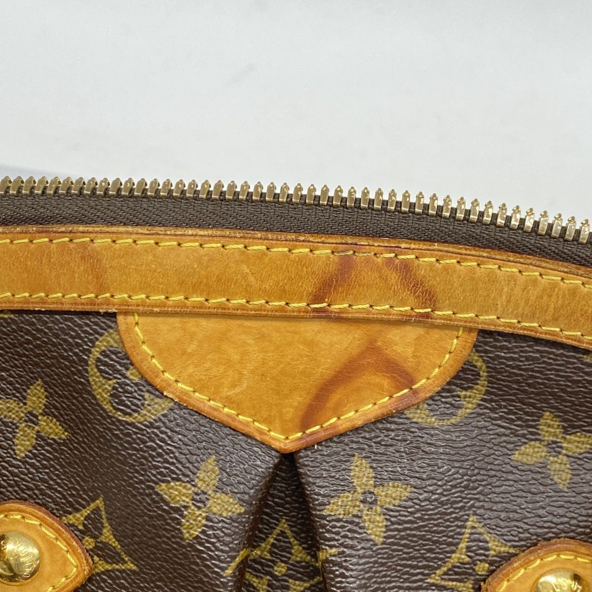 6ab1032】ルイヴィトン ハンドバッグ モノグラム ティヴォリGM M40144