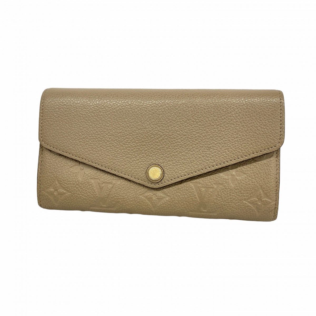 6ab1067】ルイヴィトン 長財布 モノグラム・アンプラント