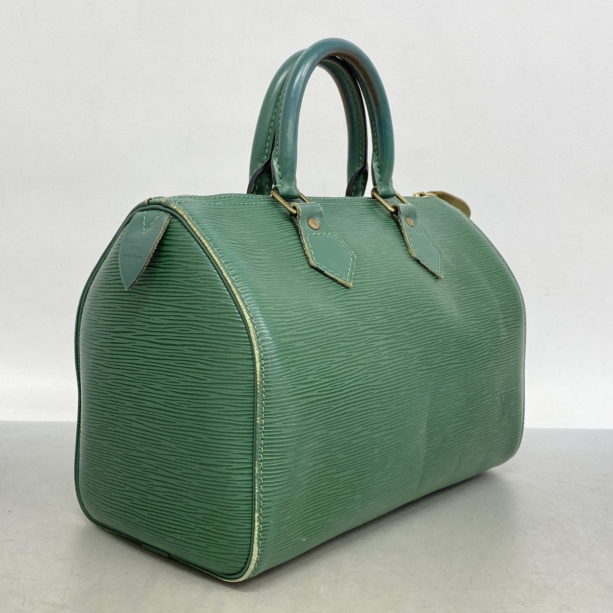 6 ab 1101 ルイヴィトン ハンドバッグ エピ スピーディ25 M 43014 ボルネオグリーン レディース