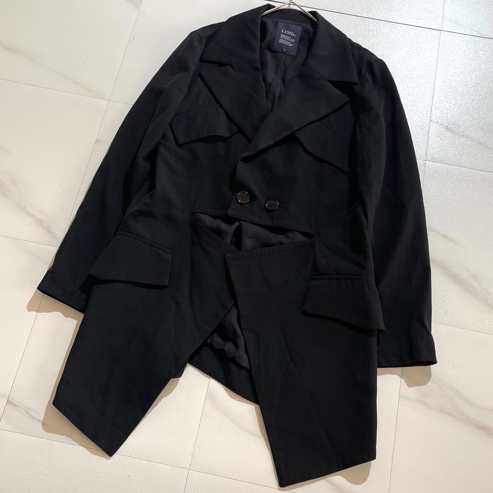 LIMI feu リミフゥ　ヨウジヤマモト　ベスト　ダッフル　ジャケット 希少✨LIMI feu リミフゥ YOHJI YAMAMOTO ヨウジヤマモト 変形