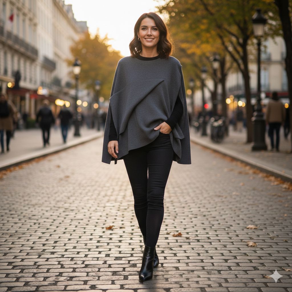 ENFOLD CAPE VEST ケープベスト　グレー　38 ENFOLD グレー ベスト 38 ENFOLD CAPE VEST ケープベスト グレー 38