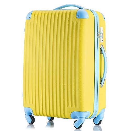 トラベルデパート 超軽量スーツケース TSAロック付 Sサイズ 34 L イエロー c 4 ef 5 e 72