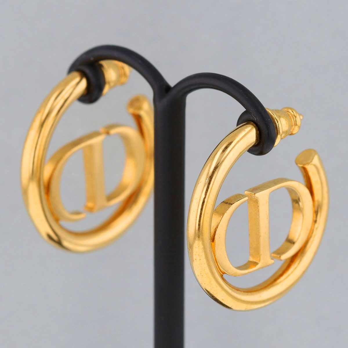 美品　DIOR クリスチャンディオール　ピアス　ゴールド　CDロゴ 楽天市場】【国内正規品/ラッピング済】 ディオール Dior ピアス