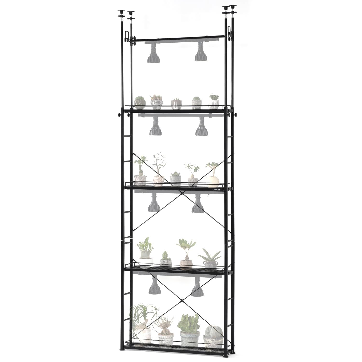 新品 ビザールプランツラックスリム 突っ張り式 led 植物育成ライト