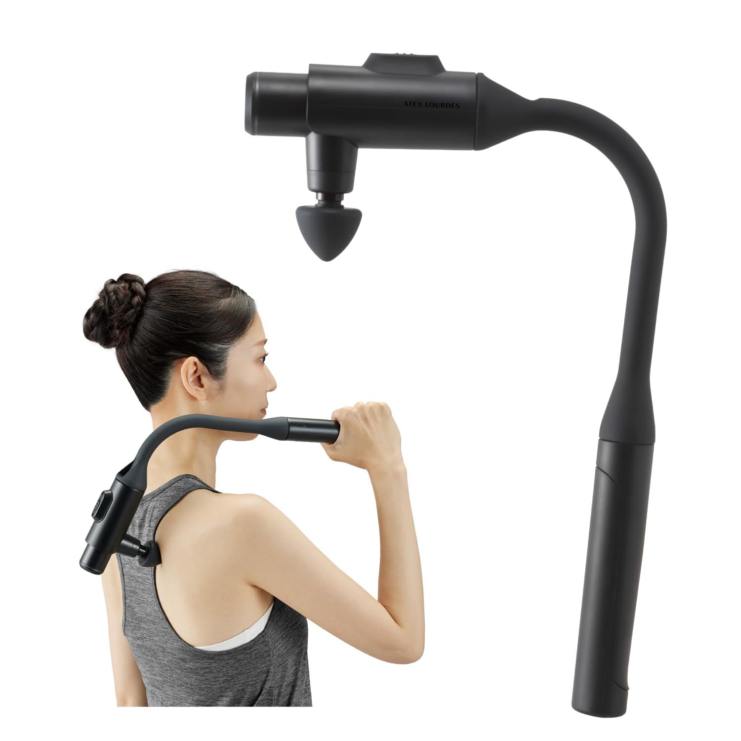 新品 ATEX アテックス ルルドガンプラスアーム 【アダプター付き